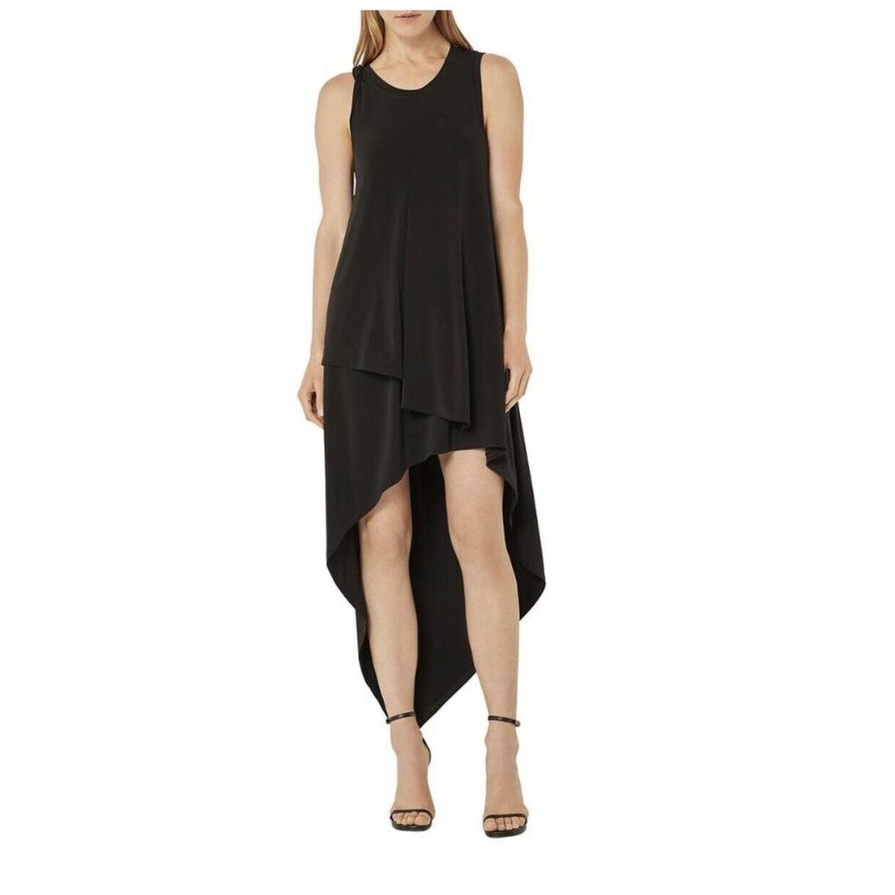 Bcbg Maxazria Women’s Black Hi Low Hem Jersey Knit Dress XS NWT